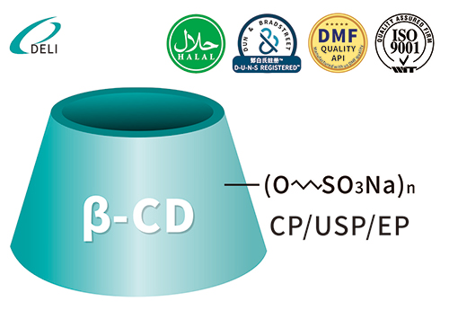 SBE-β-CD Sulfobutylether-β-Cyclodextrin